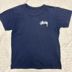 Stussy キッズ Tシャツ ネイビー