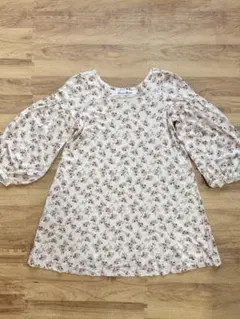 美品！　バナーバレット　アンティーク小花柄チュニックのサムネイル