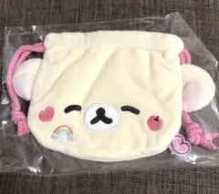 リラックマ ぬいぐるみ巾着 コリラックマ ゆるゆるぽかぽか フェイス