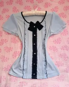 LUCCICA　y2k 00s　coquette　BIGリボン　姫ロリ۶•ৎのサムネイル