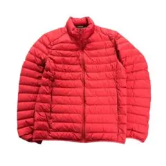 7AS14 UNIQLO 超輕羽絨服 S 紅色 女款 二手衣