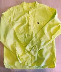 アーノルドパーマー 長袖シャツ ピーチスキン 起毛 135サイズ バンドカラー