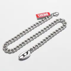 DIESEL DX1509040 ネックレス　シルバー喜平　ユニセックス