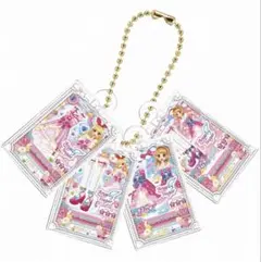 アイカツカードミニチュアチャーム シュガーリボンコーデ&シュガーライトコーデ