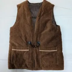 コーデュロイ ベスト