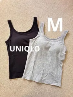 UNIQLO エアリズム AIRism コットンブラタンクトップ M 2枚セット
