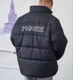 adidas Gosha Rubchinskiy コラボベンチダウンコート 黒 adidas Gosha Rubchinskiy ベンチダウンコート 黒 - メルカリ