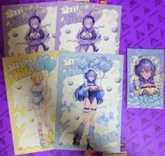 にじそうさく ヒーロー ポストカード チェキ TS 同人グッズ