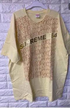 シュプリーム tシャツXL イエロー