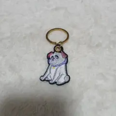 パーシー　ポカホンタス　刺繍キーホルダー