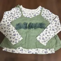 長袖カットソー　ウエストゴム　120