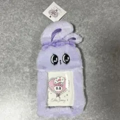 エスターバニー パープル 紫 ボア マスコット トレカケース 1点