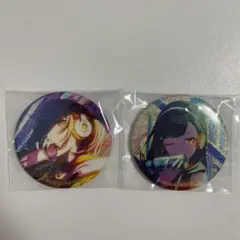 小豆沢こはね　白石杏　グリッター缶バッジ　プロセカ