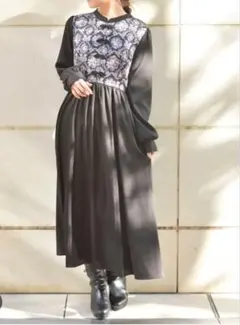 チャイナ ロングワンピース