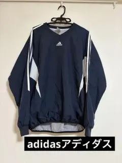 adidas baseball ネイビー Vネックジャケット Lサイズ