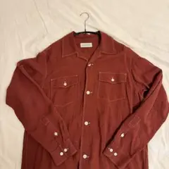 ENCOMING レッドシアーシャツ