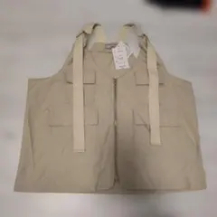 Linaluce ベージュ ベスト Lサイズ