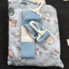 ちいかわ しまむら ポケッタブルバッグ ブルー モモンガ 古本屋