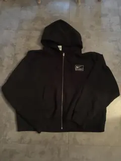 【25FW】Nike x Stussy パーカー Mサイズ ブラック Nike x Stussy ウォッシュド パーカー | ブラック | FARFETCH JP