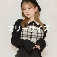 apres jour 袖リボンニットアンサンブルのサムネイル