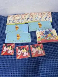 キャラクター メモ用紙セット ミッキー・ミニー・プーさん・スティッチ まとめ