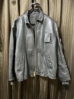 フランス軍　官給品　パイロットレザージャケットのサムネイル