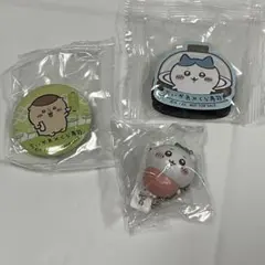 ちいかわ くら寿司 フィギュア 缶バッジ マグネットシール ハチワレ