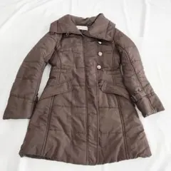 女優襟 ダウンジャケット