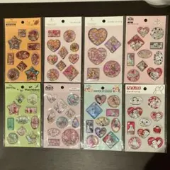 ウォーターシール　セリア　8枚セット　プチプチ梱包　ディズニー　ベイマックス