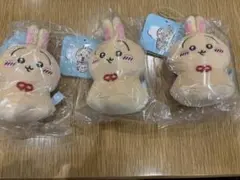 ちいかわ　ウラヤハボウズ　マスコット　うさぎ 3個