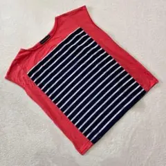 Green Label Relaxing Tシャツ ノースリーブ ボートネック