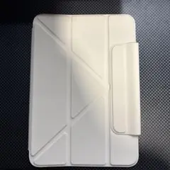 iPad mini 第7/6世代 スマートケース ホワイト強力マグネット吸着