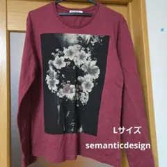セマンティックデザイン　ロンT　Lサイズのサムネイル
