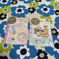 San-X リラックマ すみっこぐらし 6穴シールノート