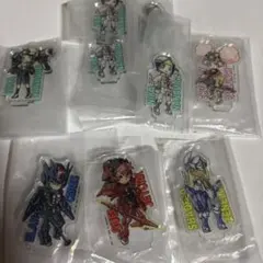 ガチャ　機動戦士ガンダム 水星の魔女 メカぐるみアクリルスタンド9個セットのサムネイル
