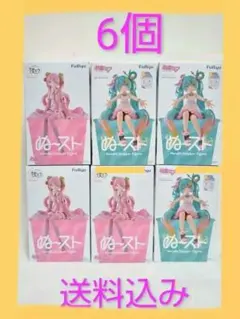初音ミク・桜ミク ぬーどるストッパーフィギュア 6個セット