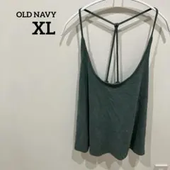 美品✨️OLD NAVY 【XL】グリーン キャミソール トップス オシャレ