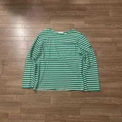 し*う様 00s archive ボーダー ロンT y2k cityboy グラ