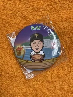 読売ジャイアンツ　甲斐拓也　缶バッジ（岐阜限定）