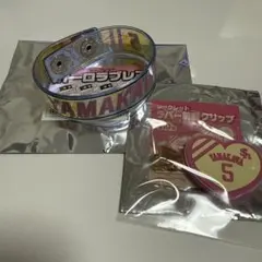 福岡ソフトバンクホークス 山川穂高選手 オーロラブレス ラバー前髪クリップ 2点