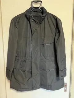 ISSEY MIYAKE MEN スタンドカラージャケット黒のサムネイル