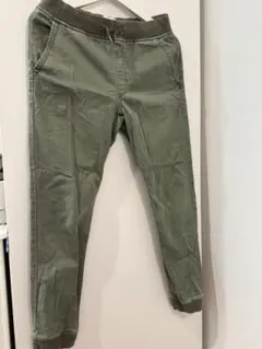 abercrombie kids オリーブグリーン チノパン