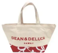 DEAN & DELUCA 　ハイビスカスレッド　ハワイ　 トートバッグ