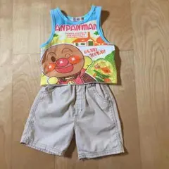 ★美品★アンパンマン タンクトップ 半ズボンセット