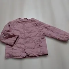 UNIQLO ベビー キルティングジャケット ピンク