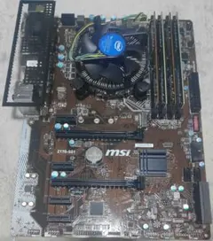 CELERON G3900，16GBメモリ，MsiZ170-S01 マザーボード