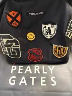 PEARLY GATES パッチワークロッカーバッグ