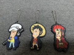 ワンピース ONEPIECE 1番くじ ラバーマスコット 3船長セット