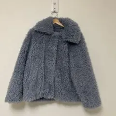 murua ファーコート 襟付き カジュアル