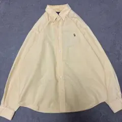 Polo Ralph Lauren 長袖シャツ イエロー ボタンダウンのサムネイル